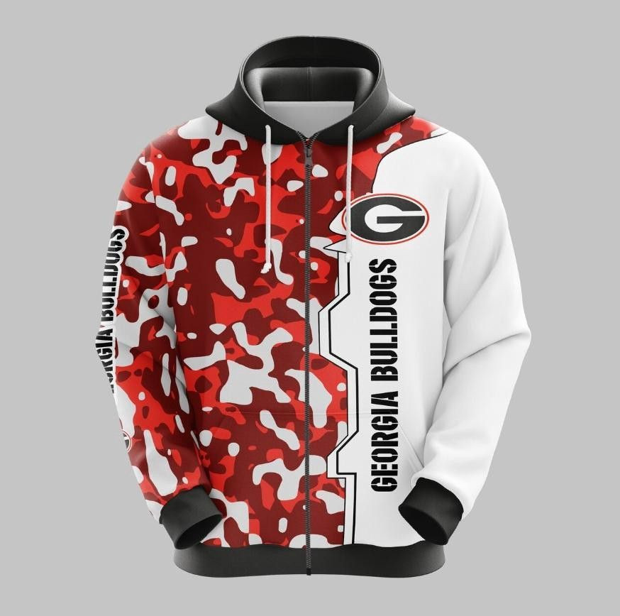 Georgia Bulldogs 2020 3D All Over Print Hoodie, Zip Hoodie