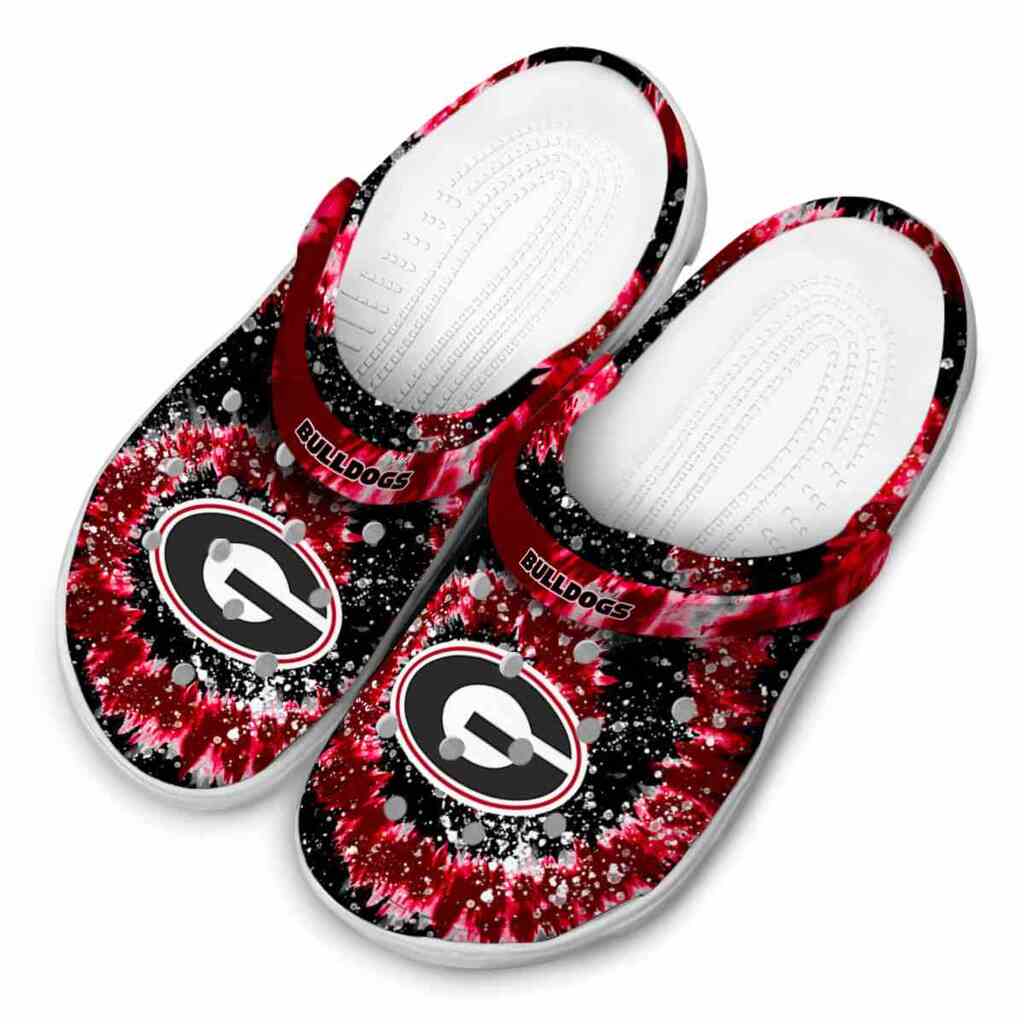 Georgia Bulldogs Radiant Burst Effect ClogTVC180124 - Image 4