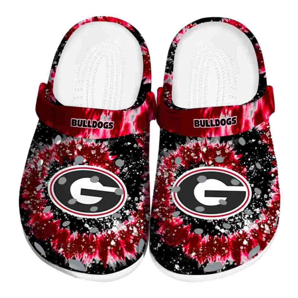 Georgia Bulldogs Radiant Burst Effect ClogTVC180124
