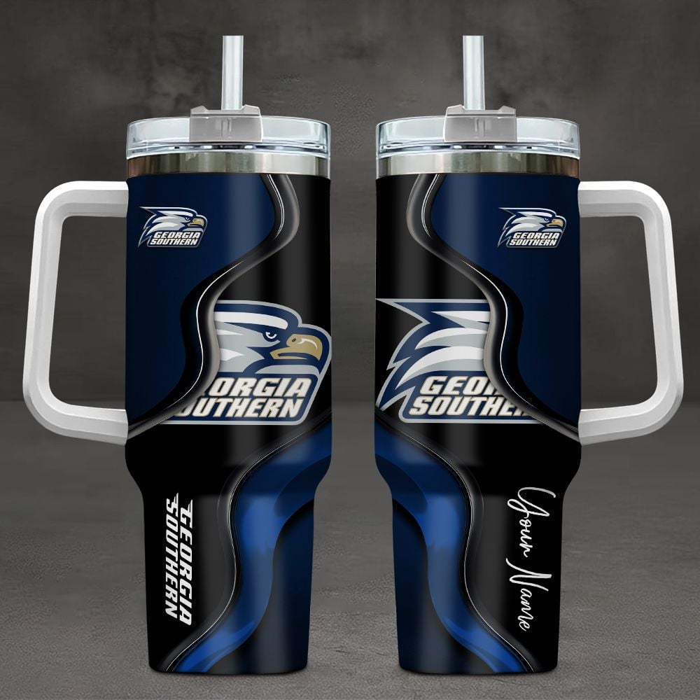 Georgia Southern Eagles NCAA Custom Stanley Cup 40 oz 30 oz Tumbler With HandleTVC2301104