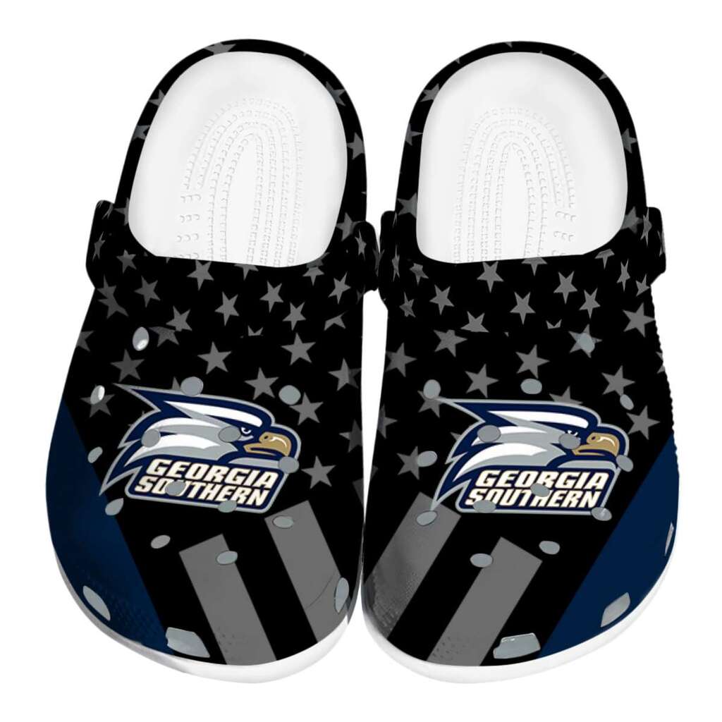 Georgia Southern Eagles Stellar Stripes Theme ClogTVC1801780