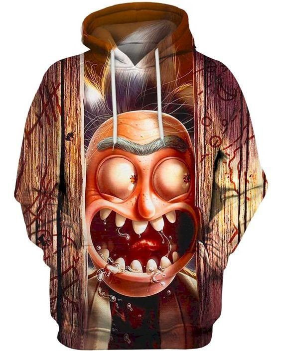 Get Toxic Rick And Morty 3D All Over Print Hoodie, Zip Hoodie