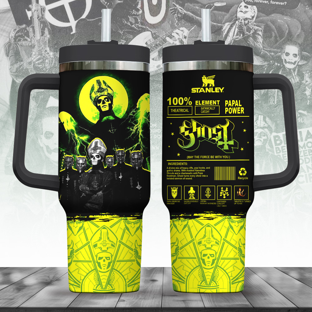 Ghost Band Music Custom Stanley Cup 40 oz 30 oz Tumbler With HandleTVC2301247