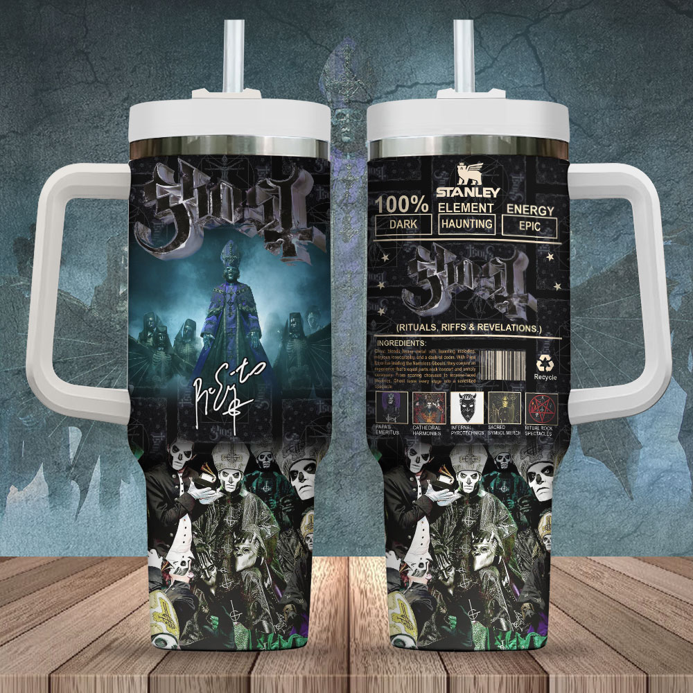 Ghost Band Music Custom Stanley Cup 40 oz 30 oz Tumbler With HandleTVC2301248
