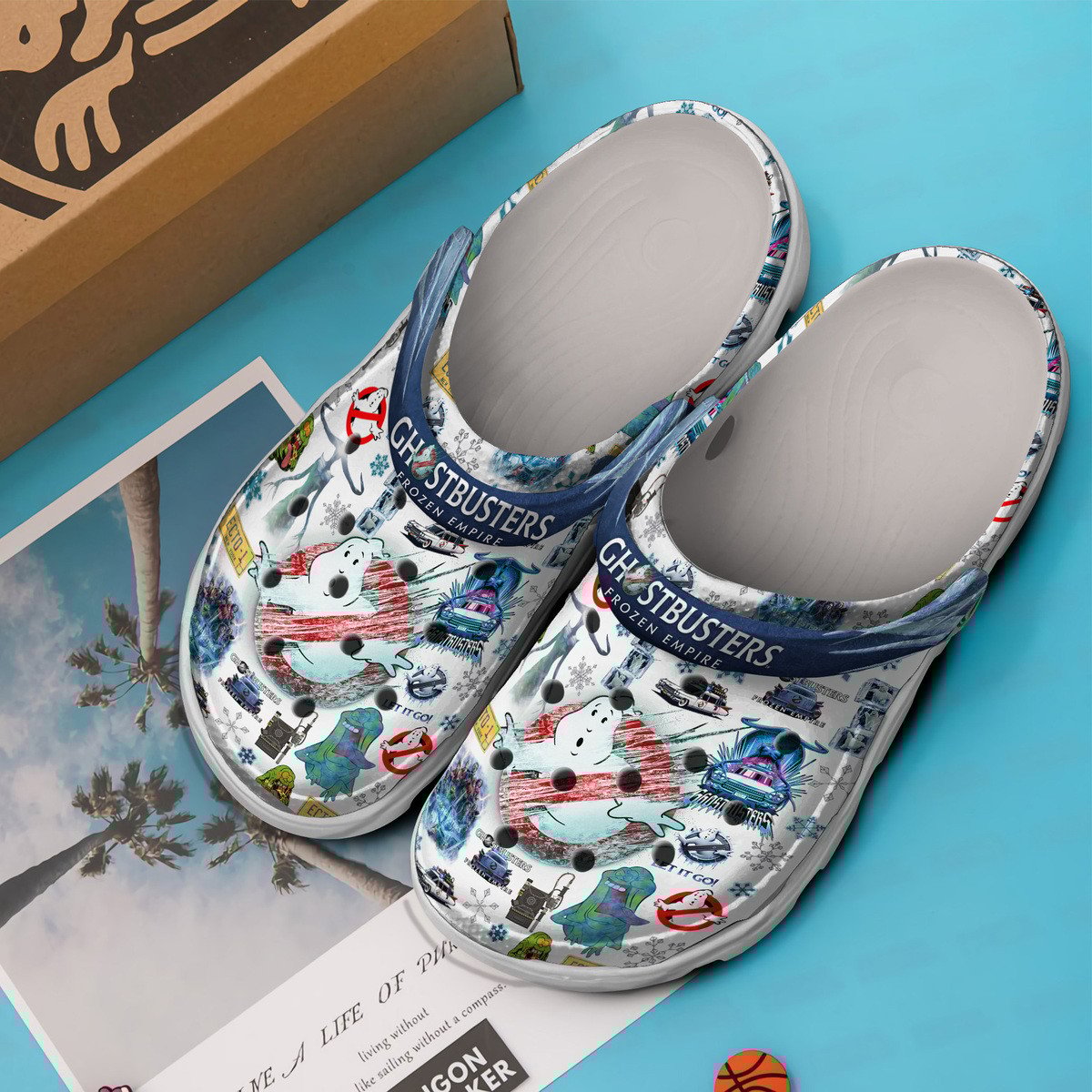 Ghostbusters Movie Crocs Crocband Clogs Shoes Comfortable For Men Women and Kids - Image 2