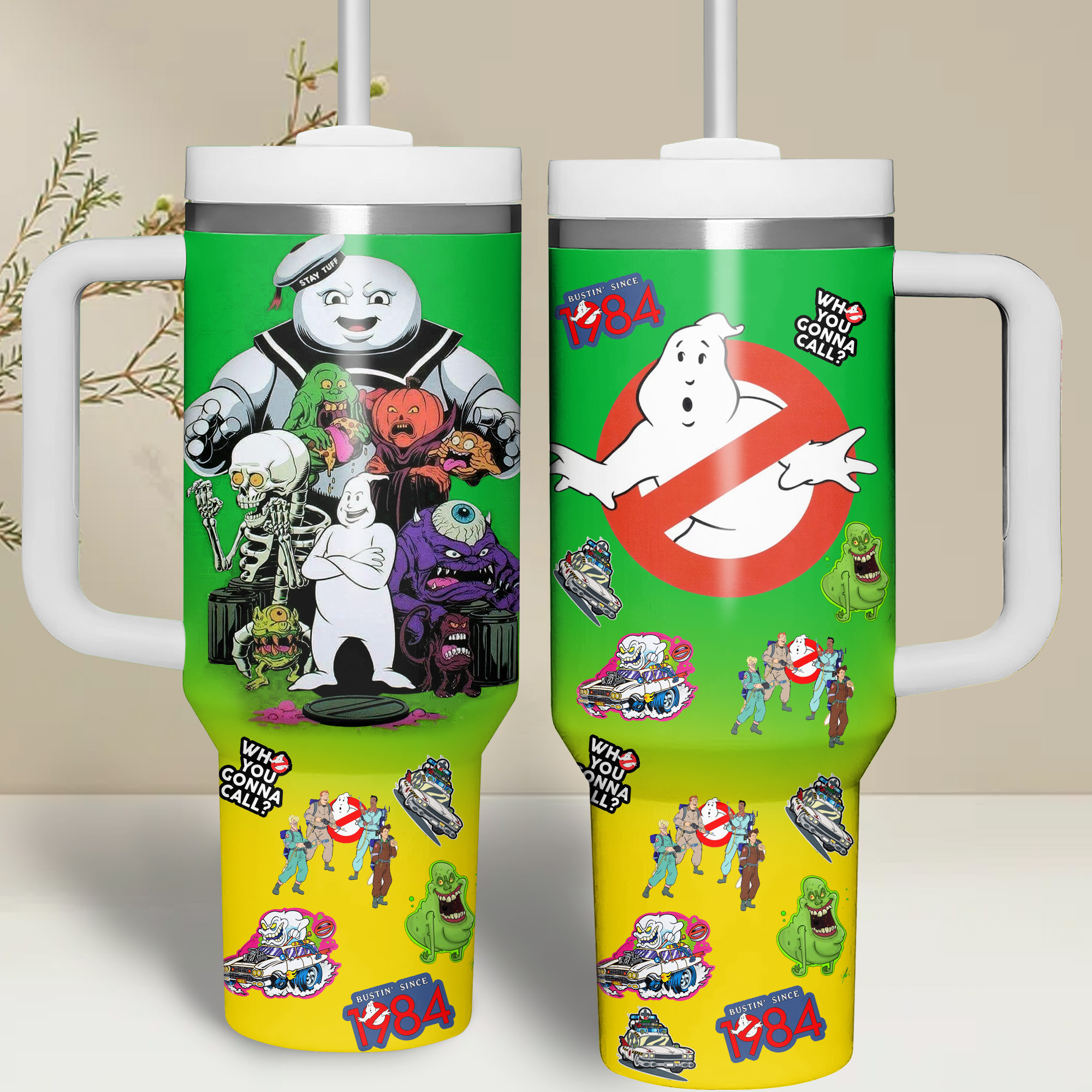 Ghostbusters Movies Custom Stanley Cup 40 oz 30 oz Tumbler With HandleTVC2301266