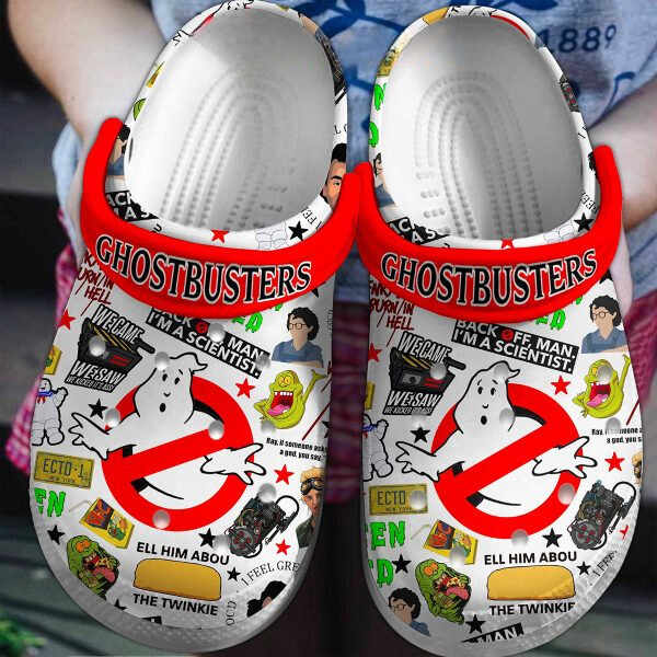 Ghostbusters TV Series Crocs Crocband Clogs Shoes Comfortable For Men Women and Kids
