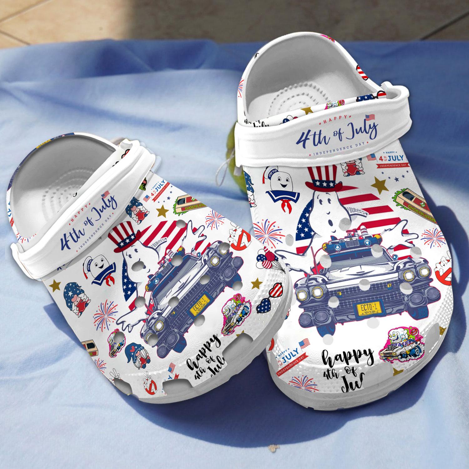 Ghostbusters TV Series Crocs Crocband Clogs Shoes Comfortable For Men Women and Kids