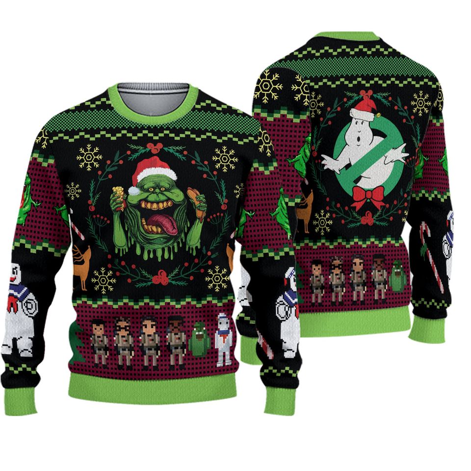 Ghostbusters Ugly Christmas Sweatshirt