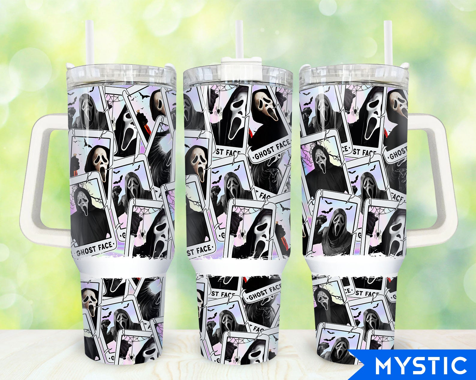 Ghostface Scream Movies Custom Stanley Cup 40 oz 30 oz Tumbler With HandleTVC2301916