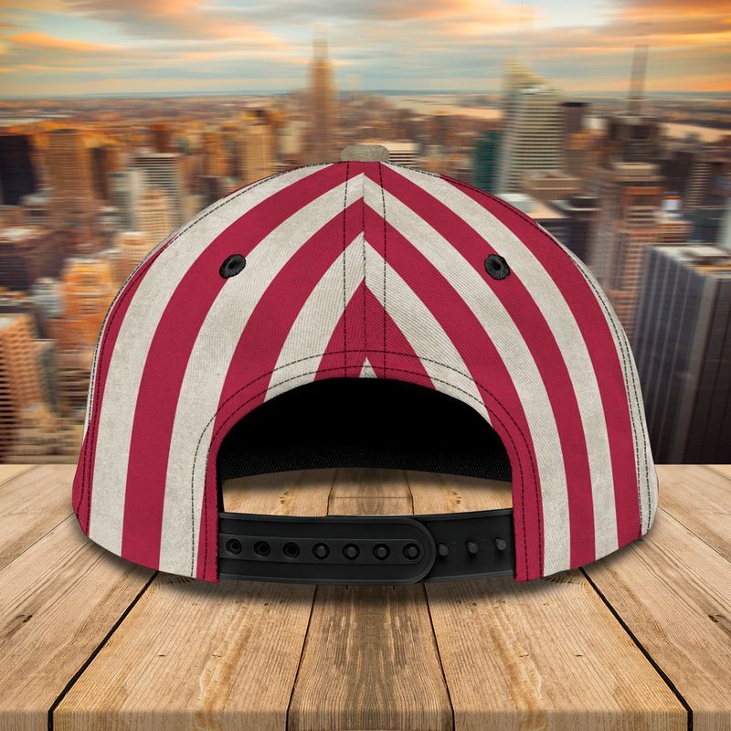 Gift For Cat Lovers Naughty Cat American Flag Trucker Hats Custom Hats Gifts For Men & Women