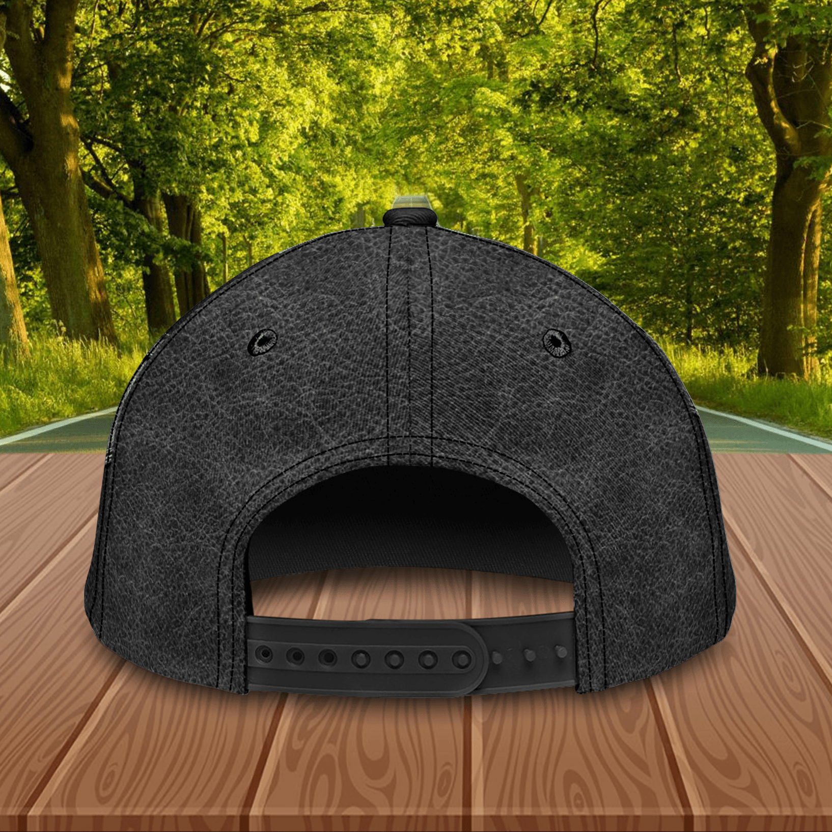 Gift For Father Dog Dark Gray Personalized Classic Cap, Personalized Gift for Dog Lovers, Dog Dad, Dog Mom Trucker Hats Custom Hats Gifts For Men & Women