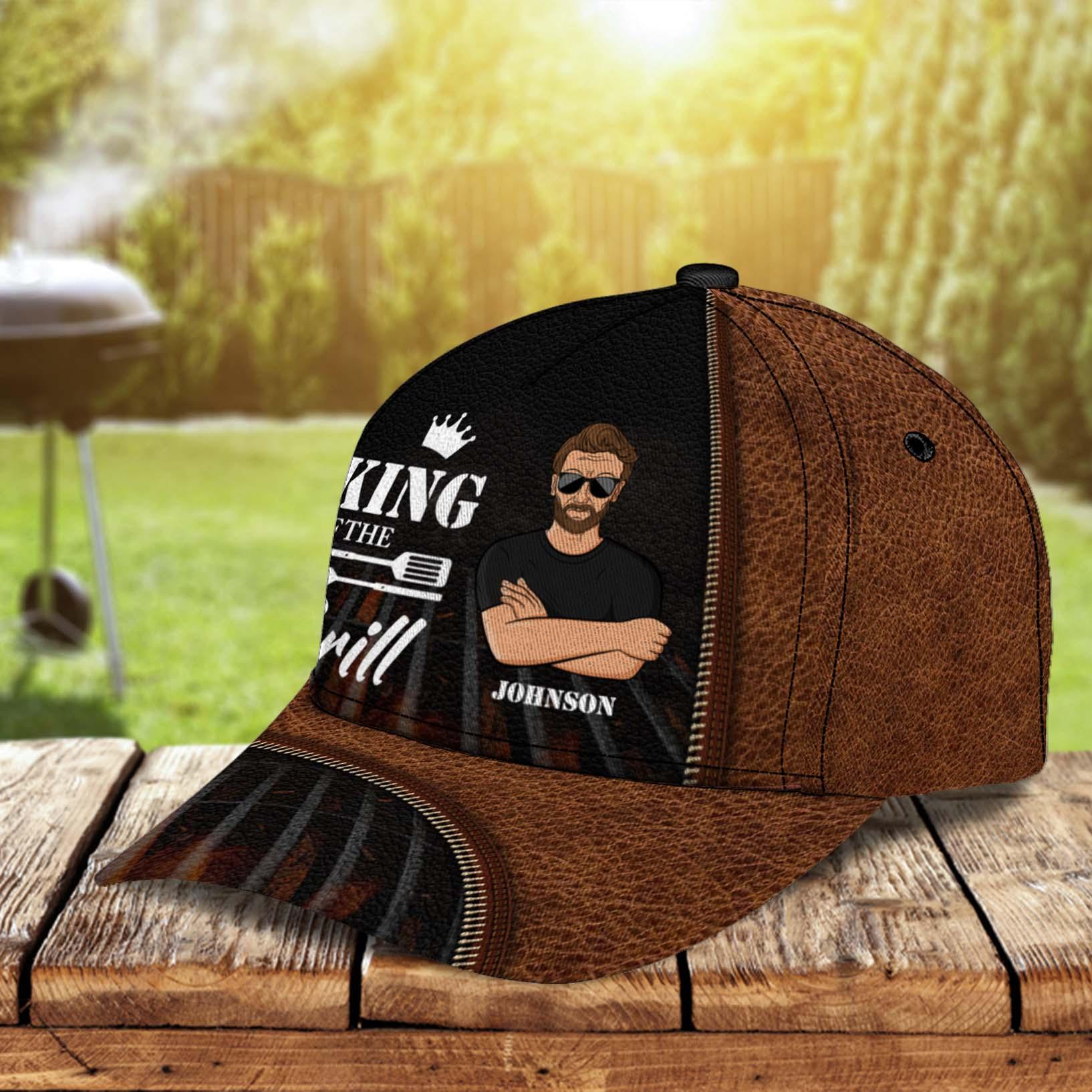 Gift For Father Personalized Classic Cap, Personalized Gift for Dad, Papa, Parents, Father, Grandfather Trucker Hats Custom Hats Gifts For Men & Women