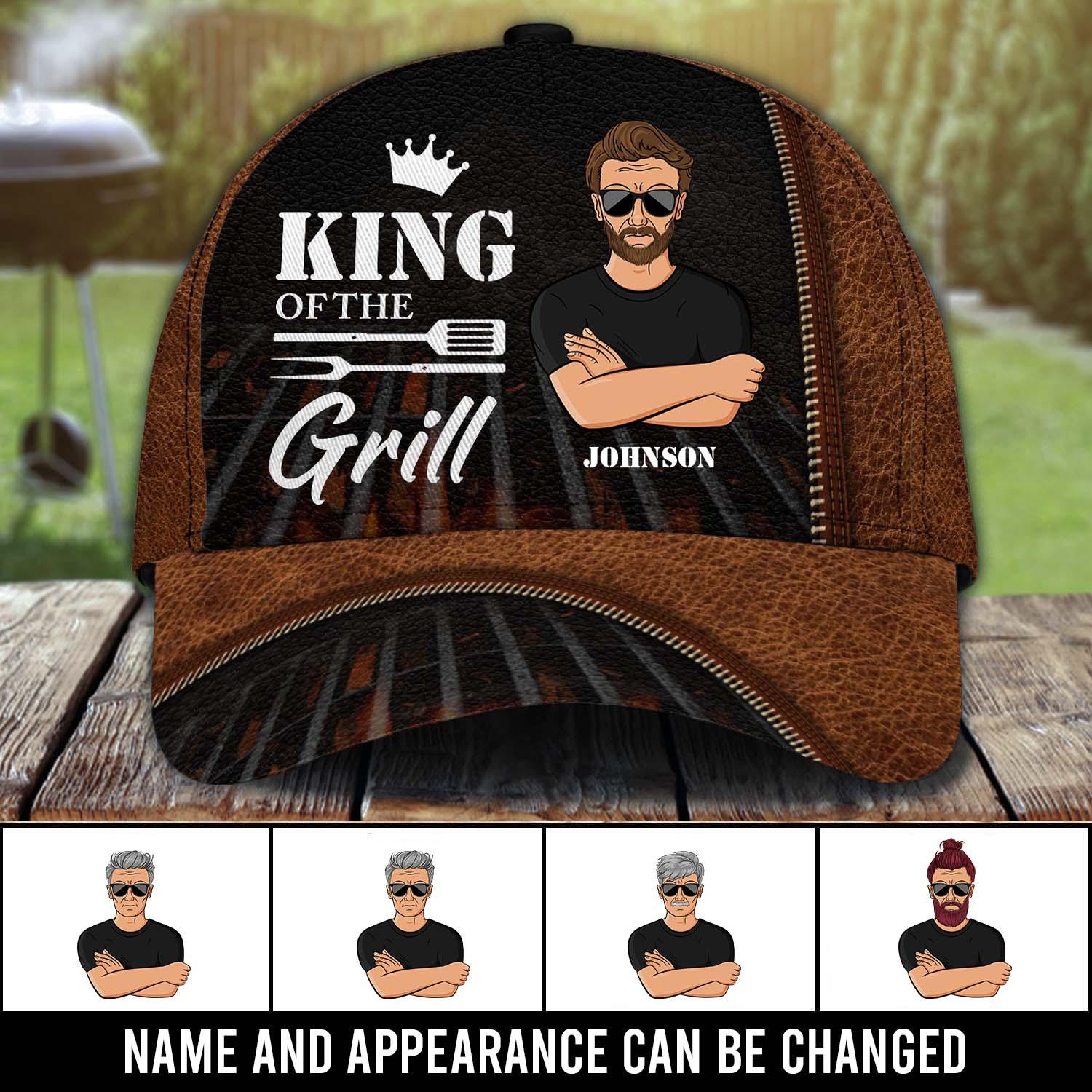 Gift For Father Personalized Classic Cap, Personalized Gift for Dad, Papa, Parents, Father, Grandfather Trucker Hats Custom Hats Gifts For Men & Women