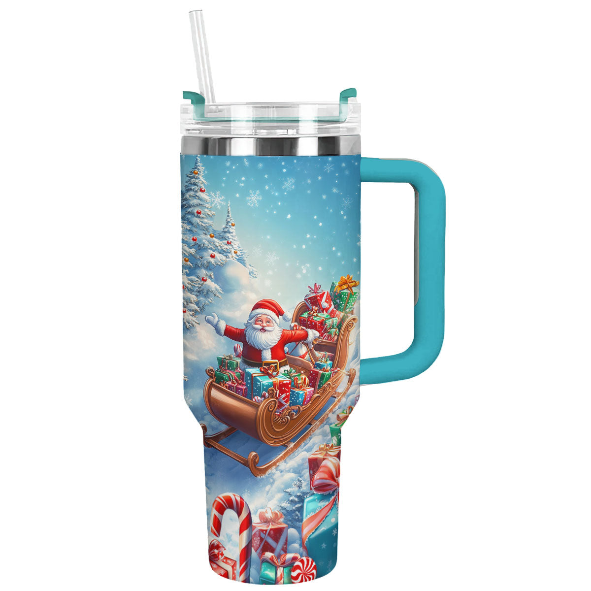 Gift From Santa Christmas Custom Stanley Cup 40 oz 30 oz Tumbler With HandleTVC2301501