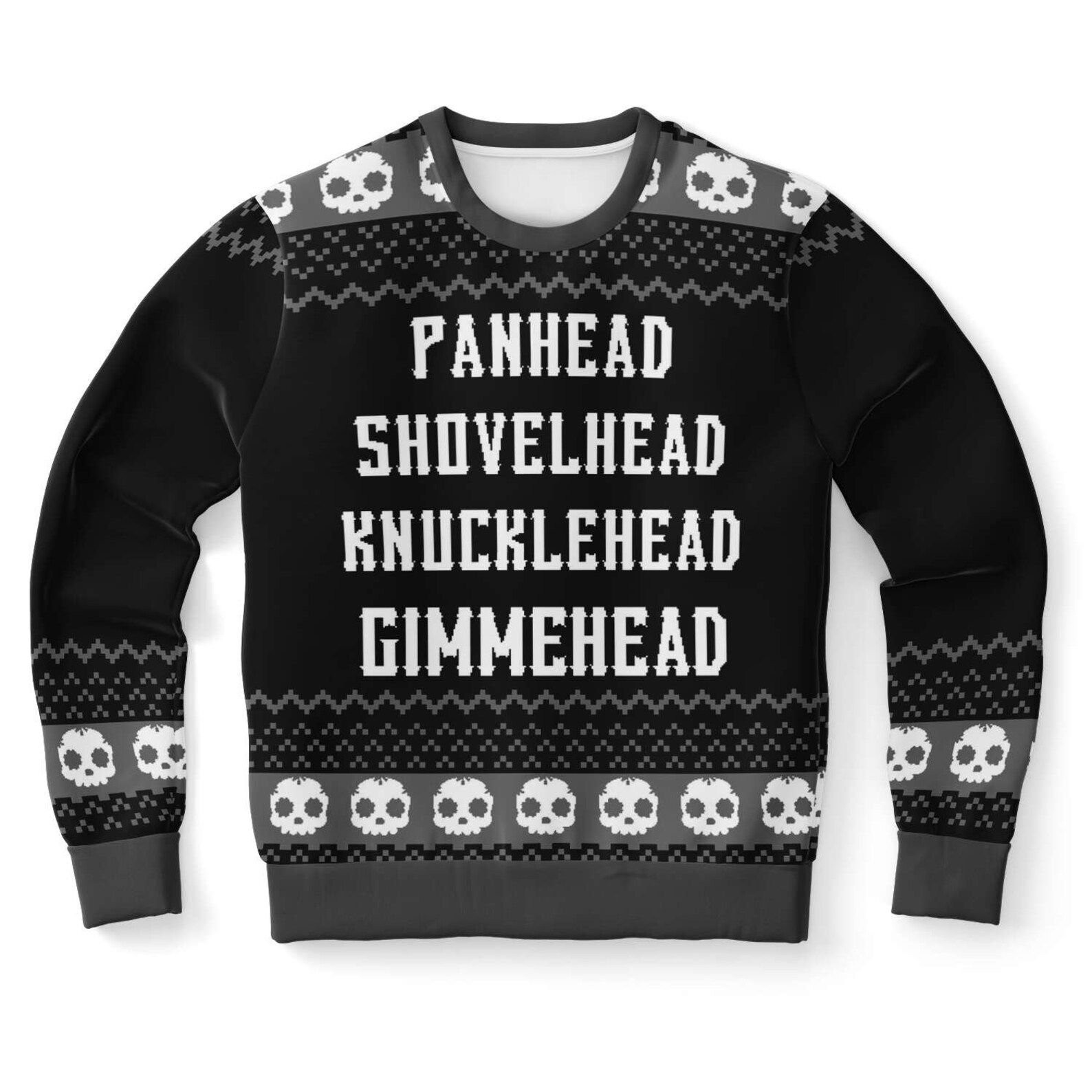 Gimhead Naughty Ugly Christmas Sweater Adult 3D Funny Matching for family