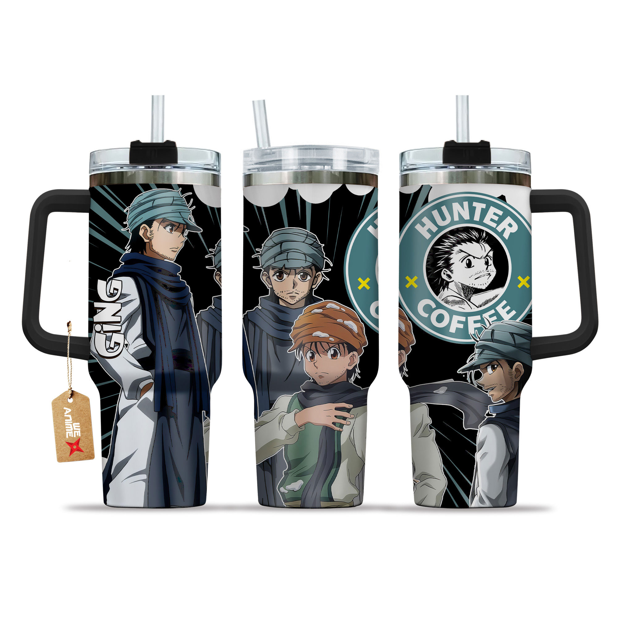 Ging Freecss Hunter x Hunter Anime Custom Stanley Cup 40 oz 30 oz Tumbler With HandleTVC2301154