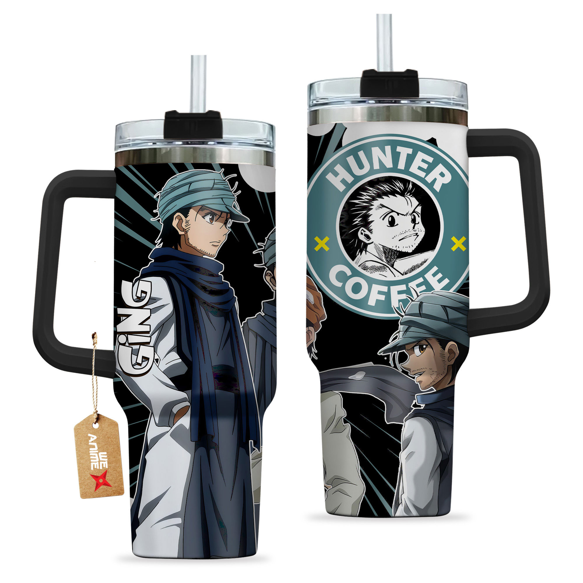Ging Freecss Hunter x Hunter Anime Custom Stanley Cup 40 oz 30 oz Tumbler With HandleTVC2301154 - Image 2