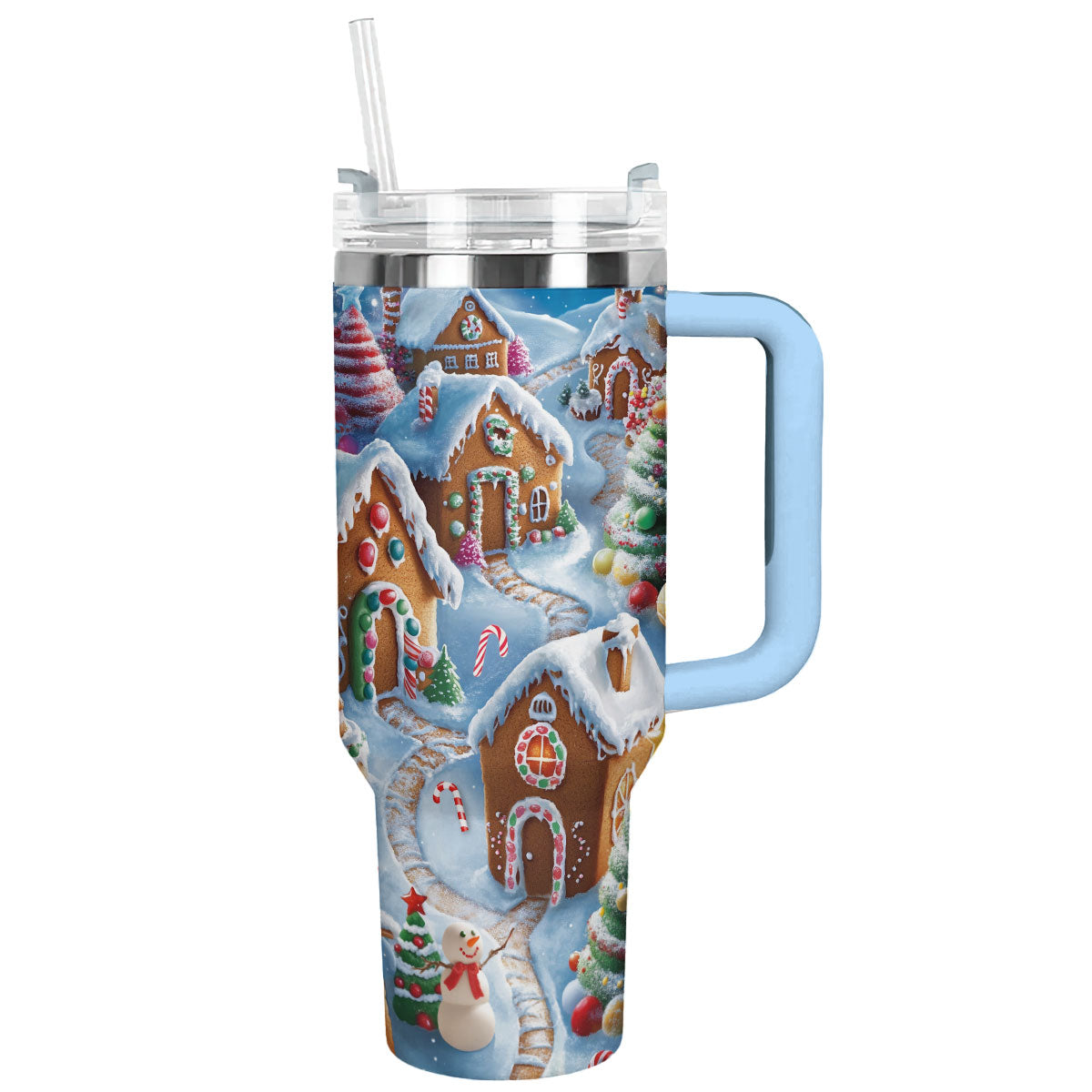 Ginger Village Christmas Custom Stanley Cup 40 oz 30 oz Tumbler With HandleTVC2301494