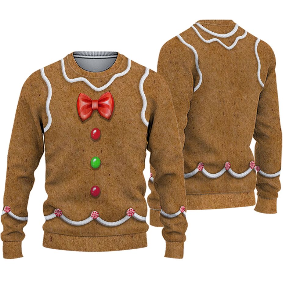 Gingerbread Man Ugly Sweater