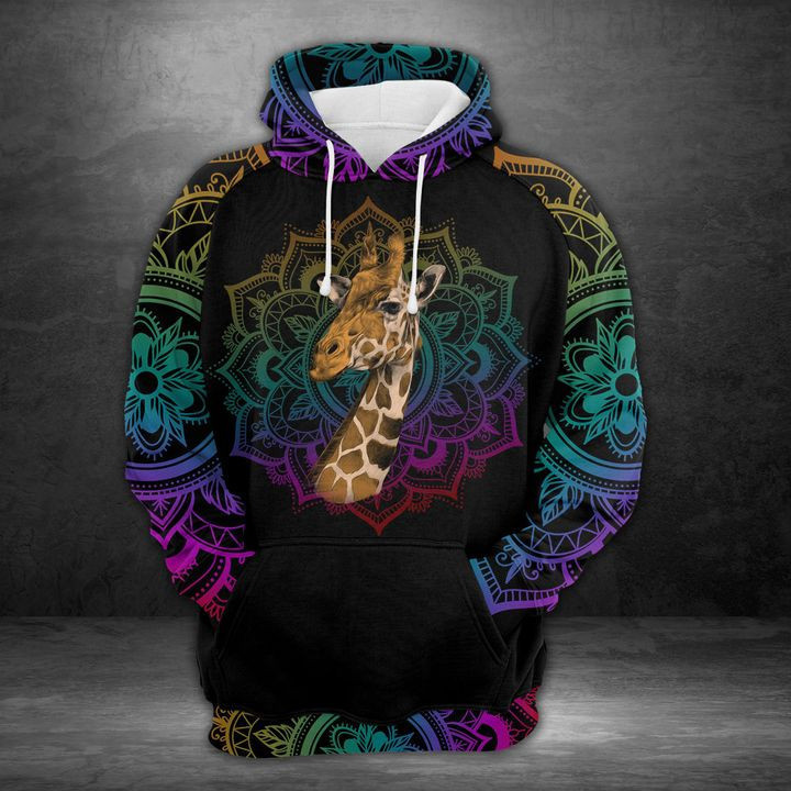 Giraffe 3D All Over Print Hoodie, Zip Hoodie