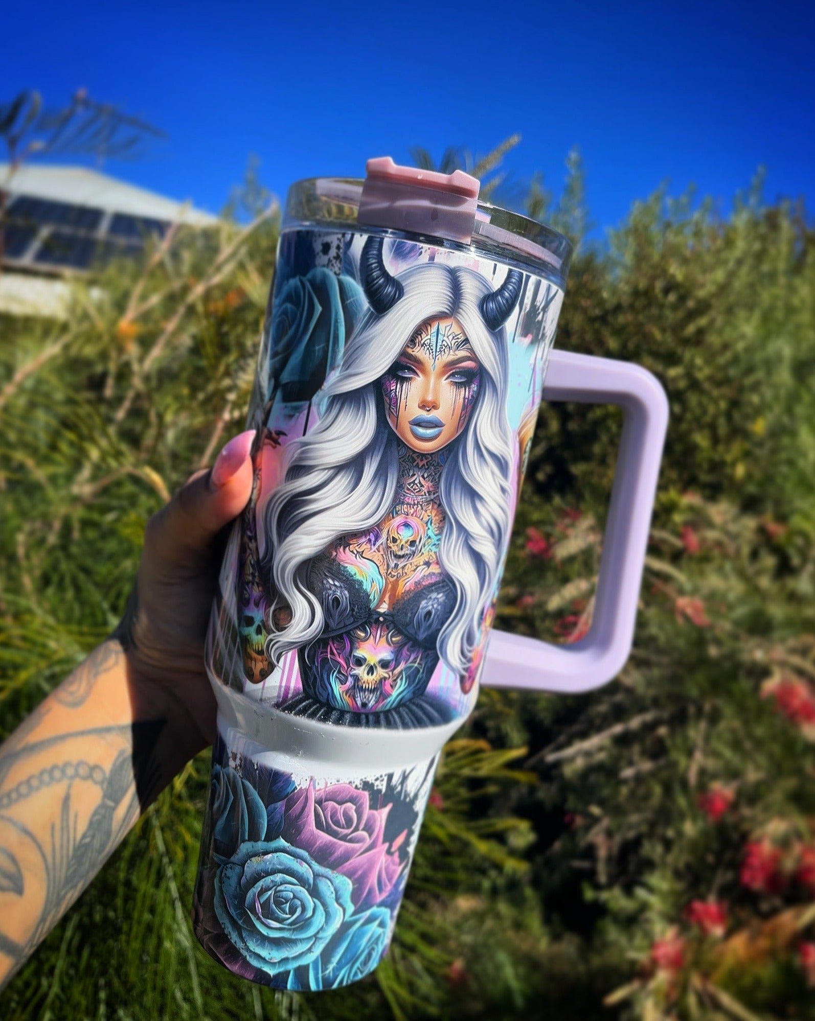 Girl Tattoo Custom Stanley Cup 40 oz 30 oz Tumbler With HandleTVC2301707