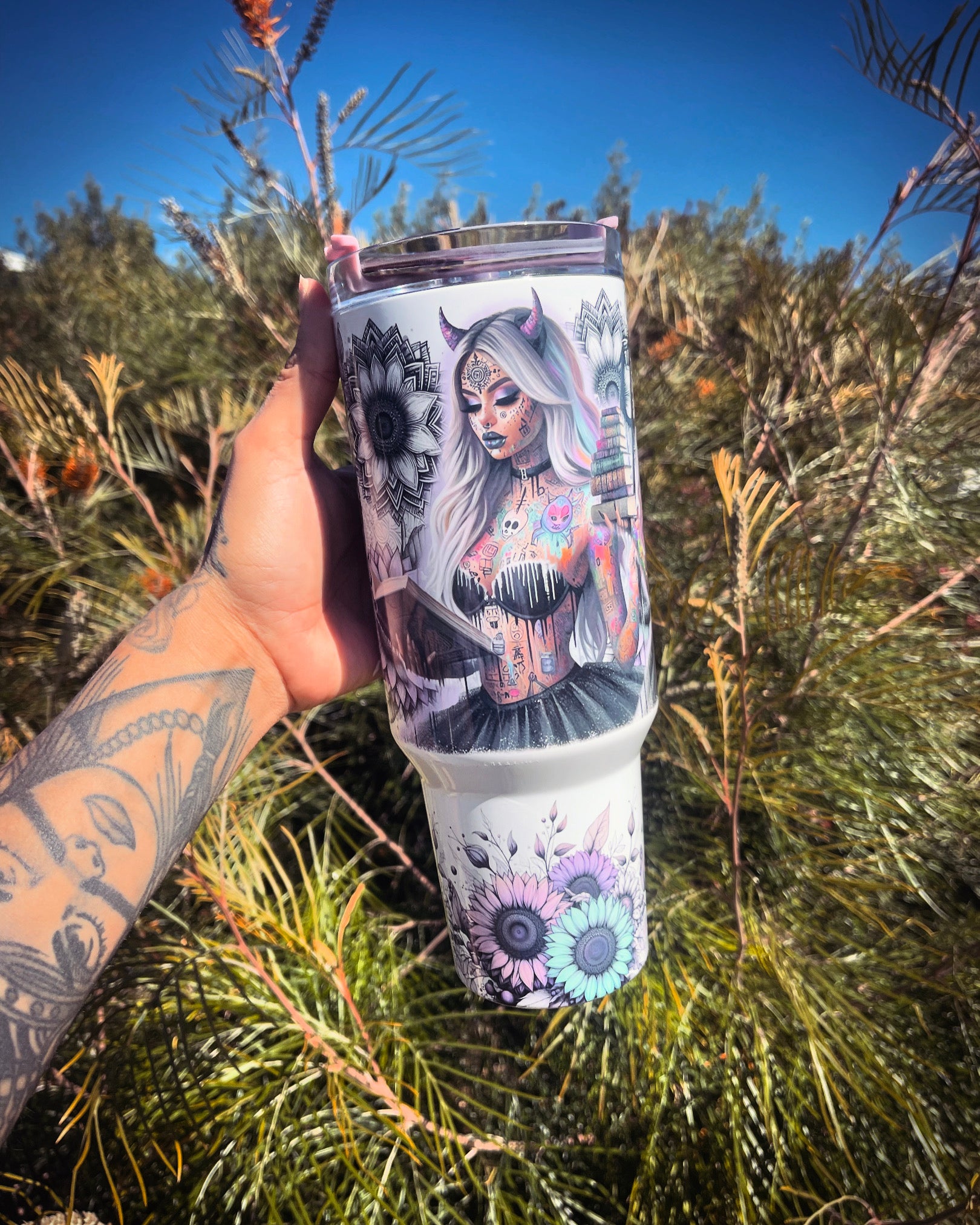 Girl Tattoo Custom Stanley Cup 40 oz 30 oz Tumbler With HandleTVC2301707