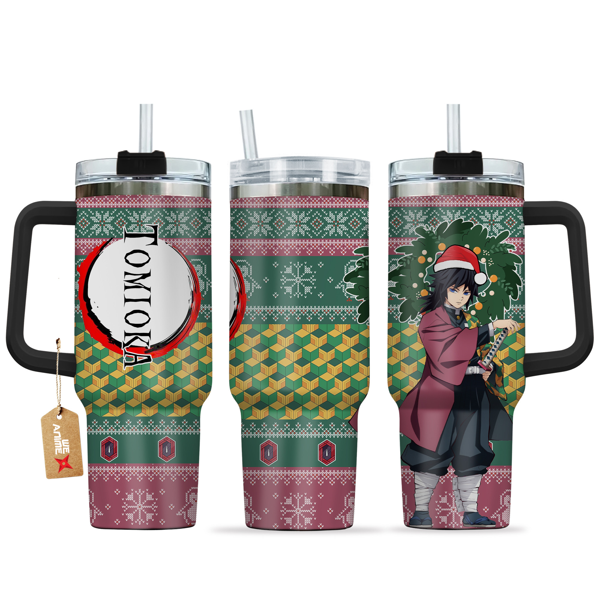 Giyu Tomioka Demon Slayer Anime Custom Stanley Cup 40 oz 30 oz Tumbler With HandleTVC2301157