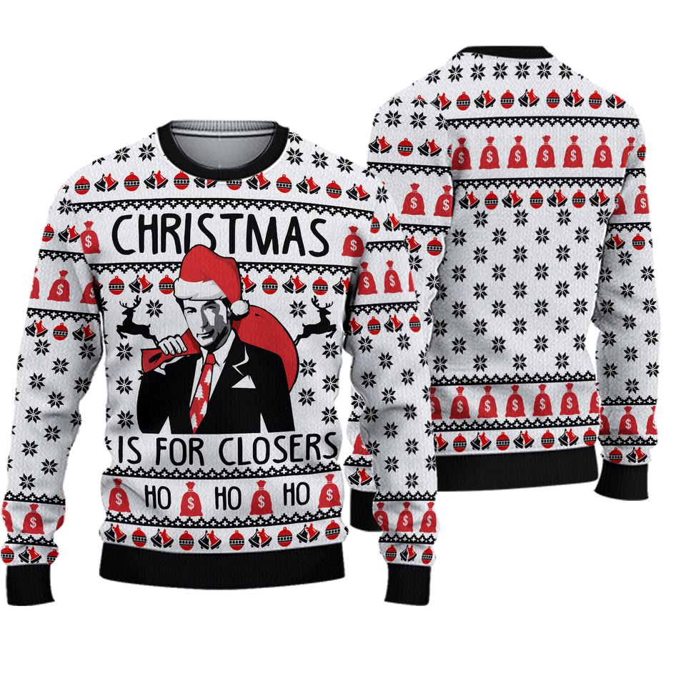 Glengarry Glen Ross Christmas Ugly Christmas Sweater, Glengarry