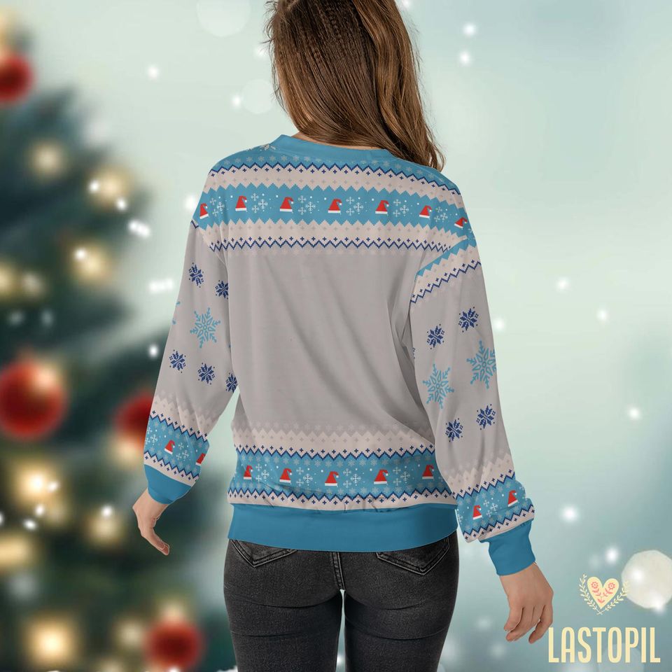 Glitter Christmas Nutcracker Ugly Sweatshirt, Y'all are Nuts Christmas Sweatshirt - Image 5