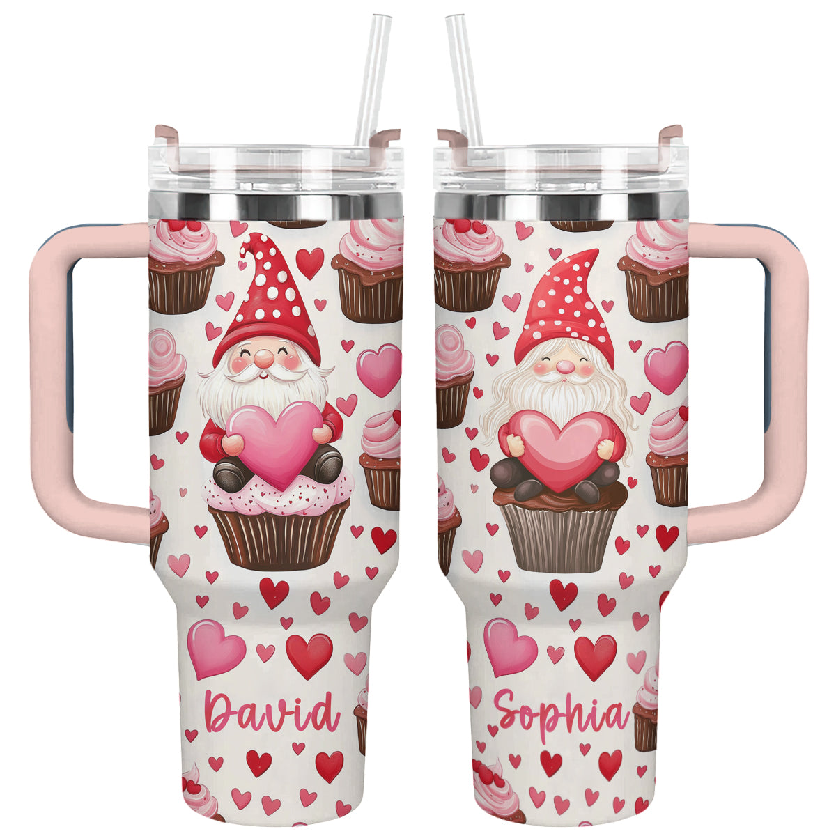 Gnome Love Valentine Custom Stanley Cup 40 oz 30 oz Tumbler With HandleTVC2301306