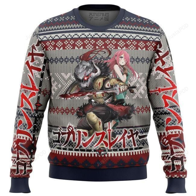 Goblin Slayer Alt Ugly Christmas Sweater Adult 3D Funny Matching for family