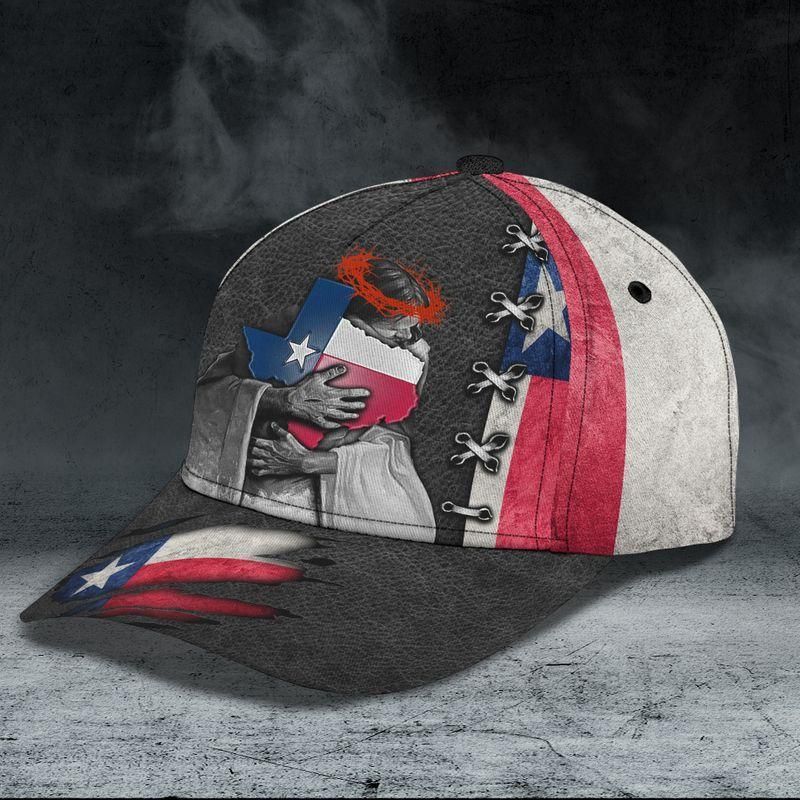 God Bless Texas American Flag Classic Cap Baseball Cap Trucker Hats Custom Hats Gifts For Men & Women