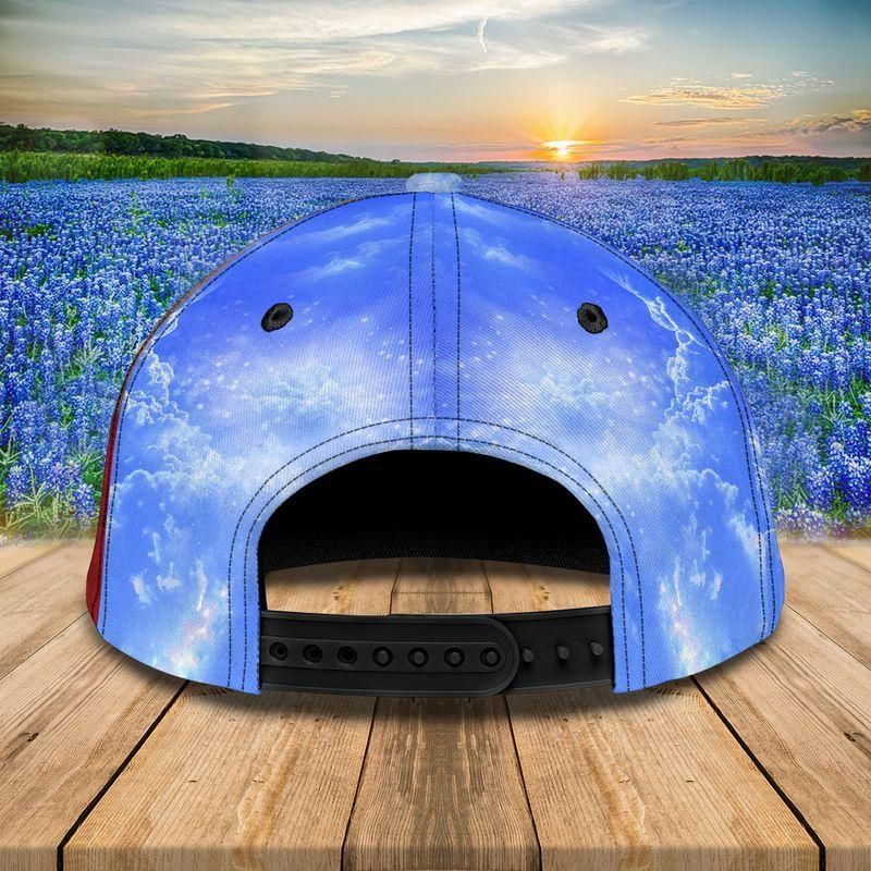 God Bless Texas Flag Classic Cap Baseball Cap Trucker Hats Custom Hats Gifts For Men & Women