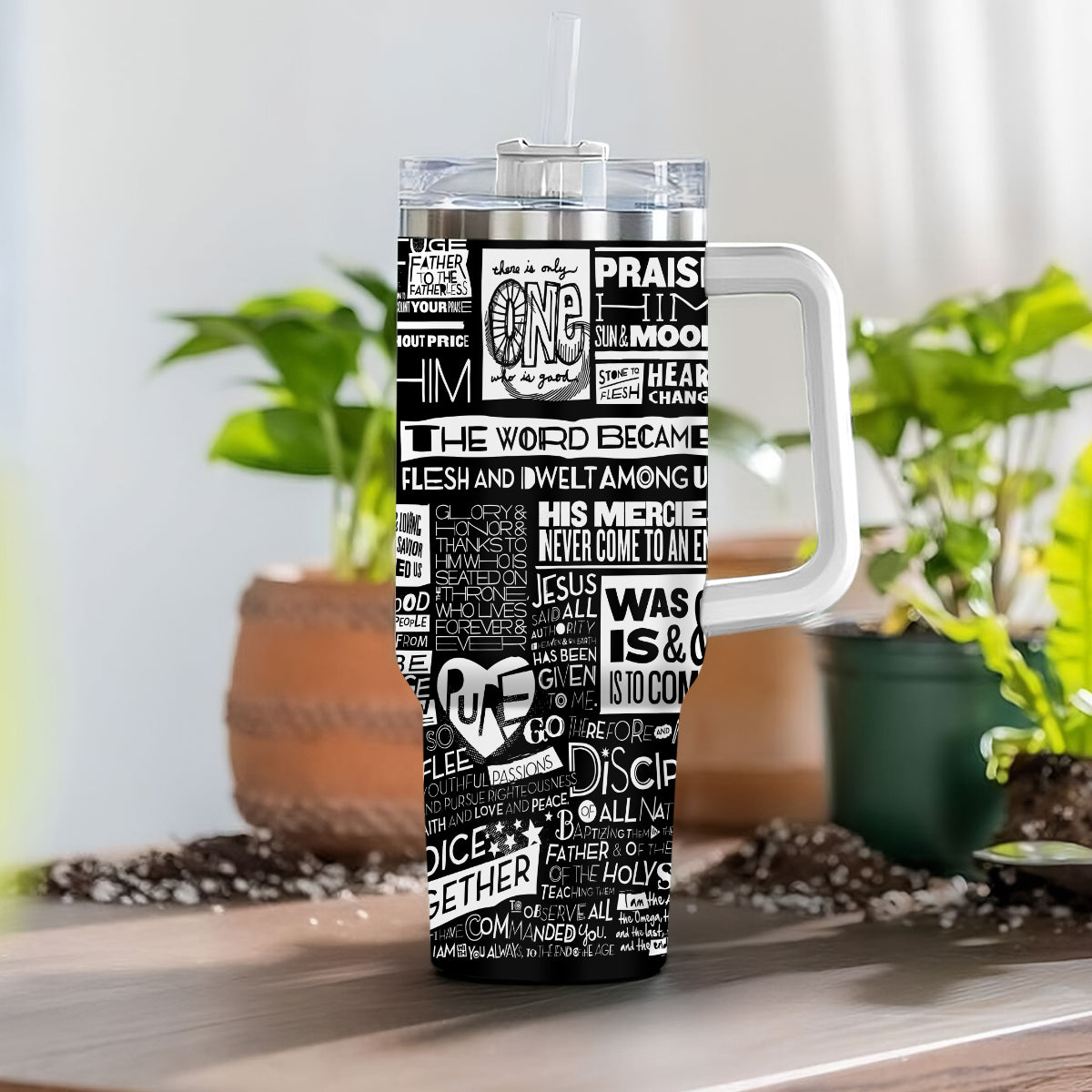 God Daily Bible Affirmations Custom Stanley Cup 40 oz 30 oz Tumbler With HandleTVC2301691 - Image 2