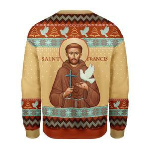 God Of Animal And Environment Ugly Christmas Sweater Adult 3D Funny Matching for family - Image 2