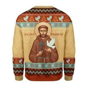 God Of Animal And Environment Ugly Christmas Sweater Adult 3D Funny Matching for family - Image 2