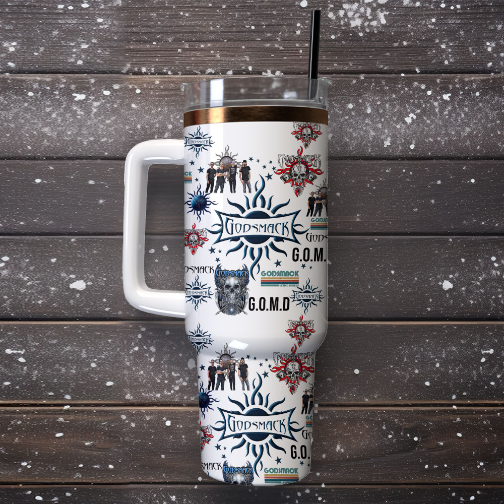Godsmack Music Custom Stanley Cup 40 oz 30 oz Tumbler With HandleTVC2301404 - Image 2