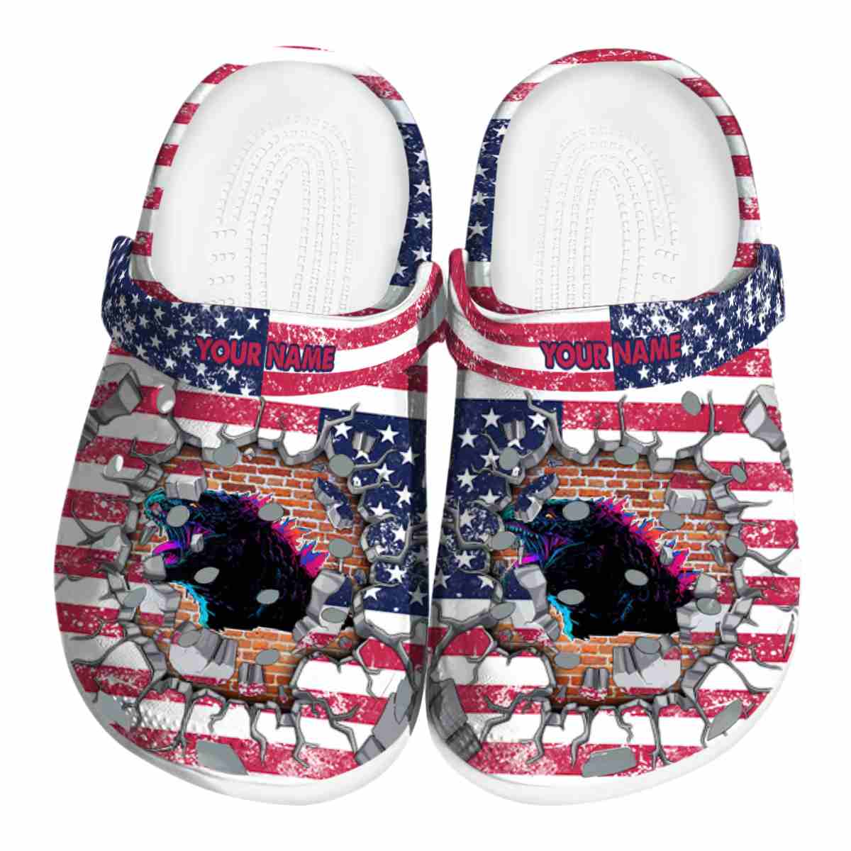 Godzilla Movie Crocs Crocband Clogs Shoes Comfortable For Men Women and Kids