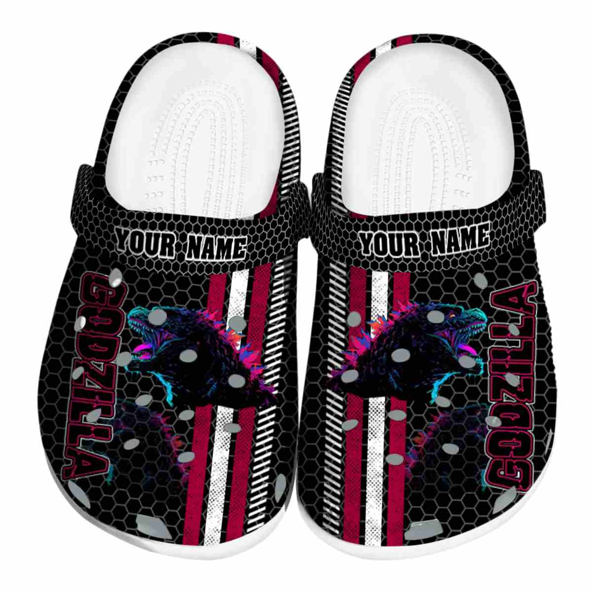 Godzilla Movie Crocs Crocband Clogs Shoes Comfortable For Men Women and Kids