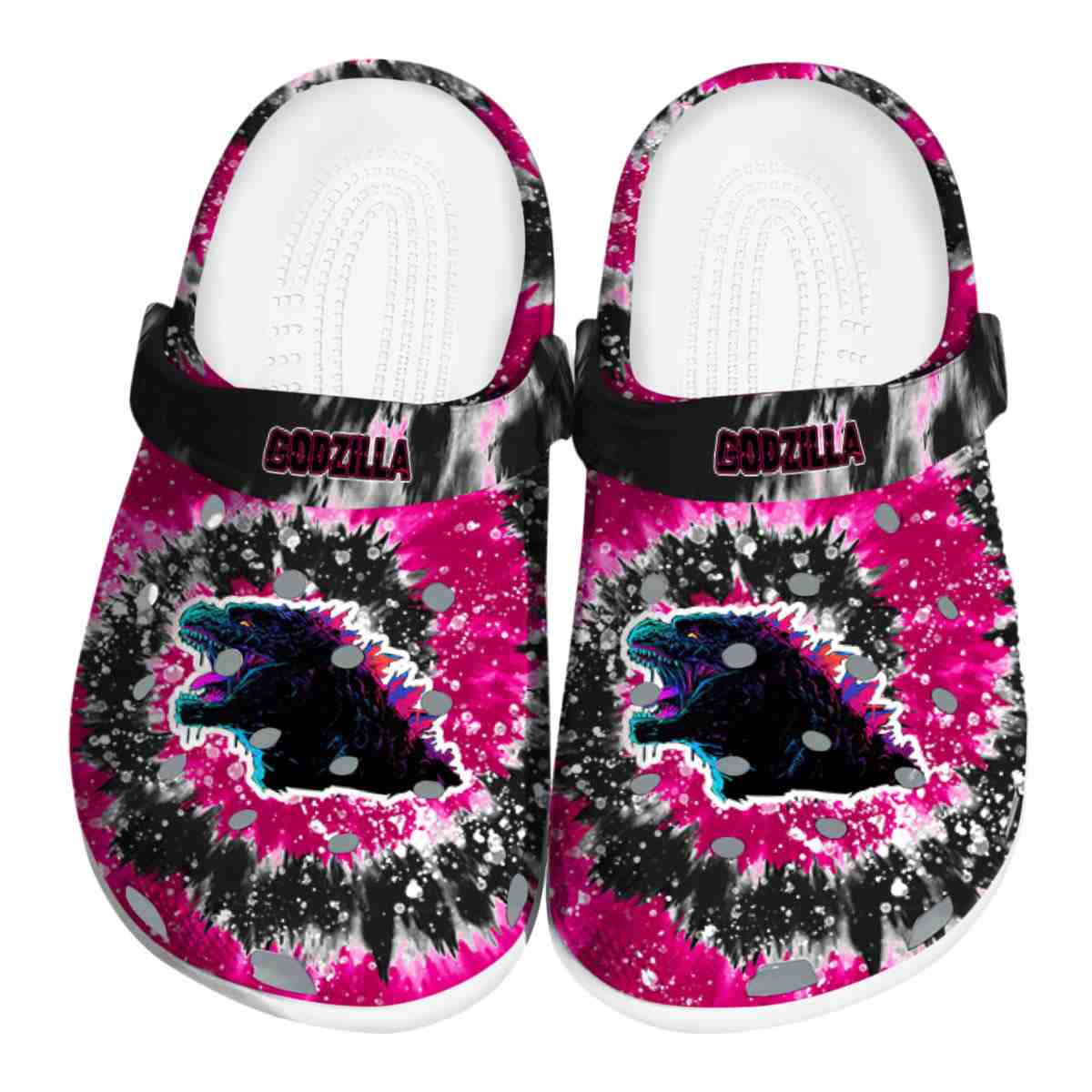 Godzilla Movie Crocs Crocband Clogs Shoes Comfortable For Men Women and Kids