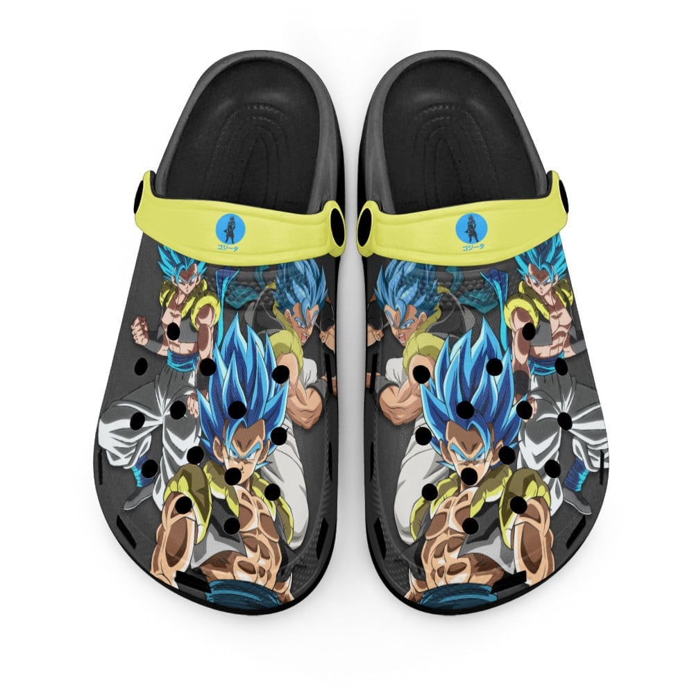 Gogeta Dragon Ball Anime Crocs Crocband Clogs Shoes Comfortable For Men Women and Kids