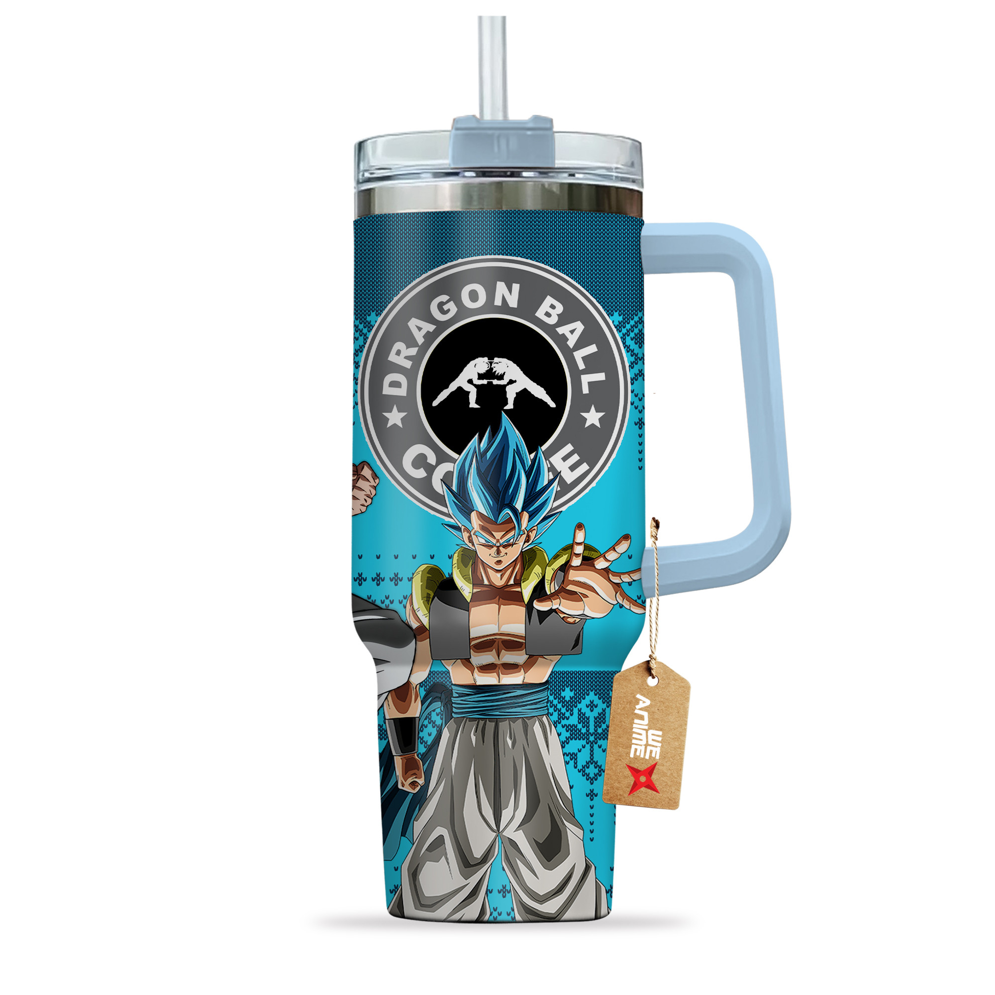 Gogeta Dragon Ball Z Anime Custom Stanley Cup 40 oz 30 oz Tumbler With HandleTVC2301161 - Image 4