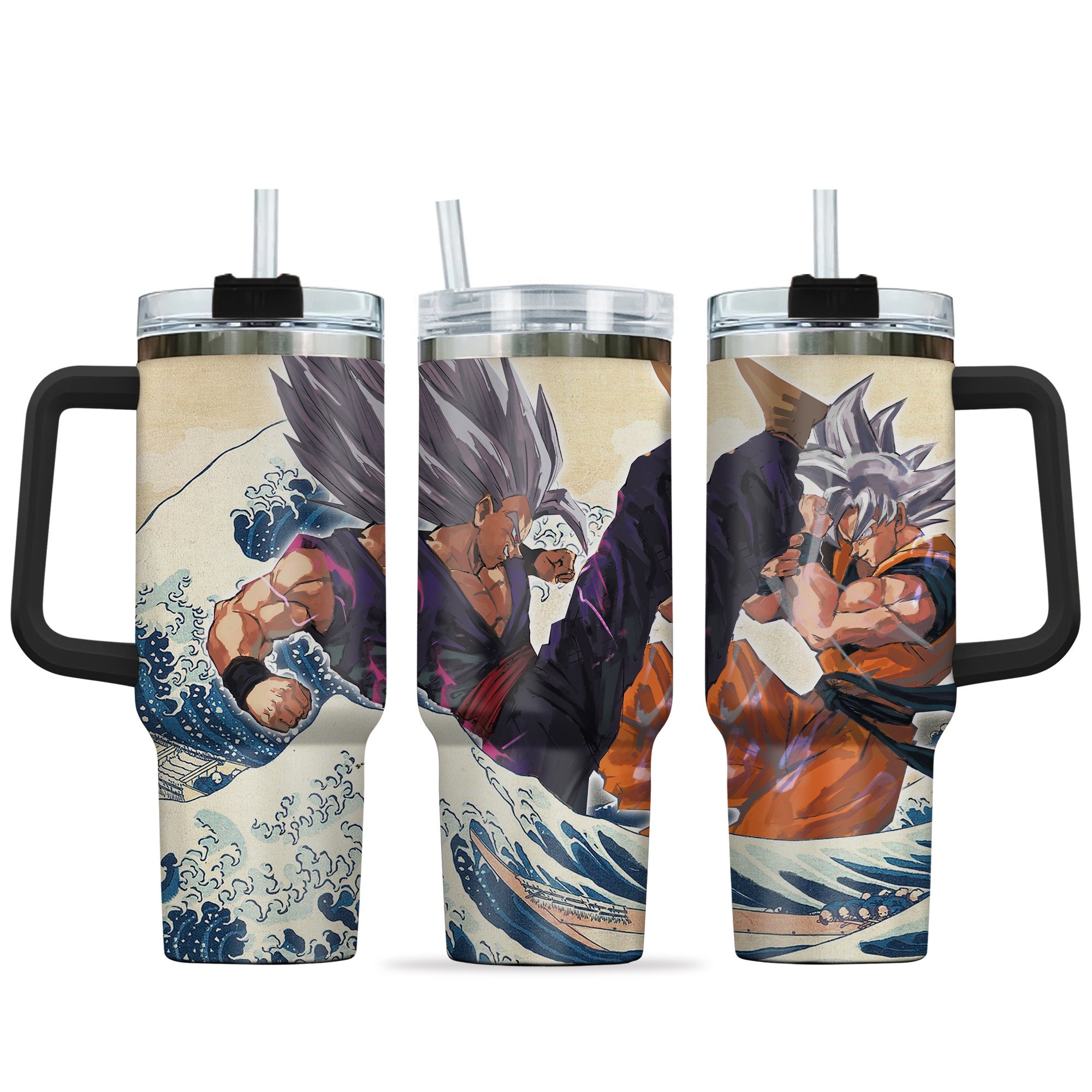 Gohan x Goku Dragon Ball Anime Custom Stanley Cup 40 oz 30 oz Tumbler With HandleTVC2301147