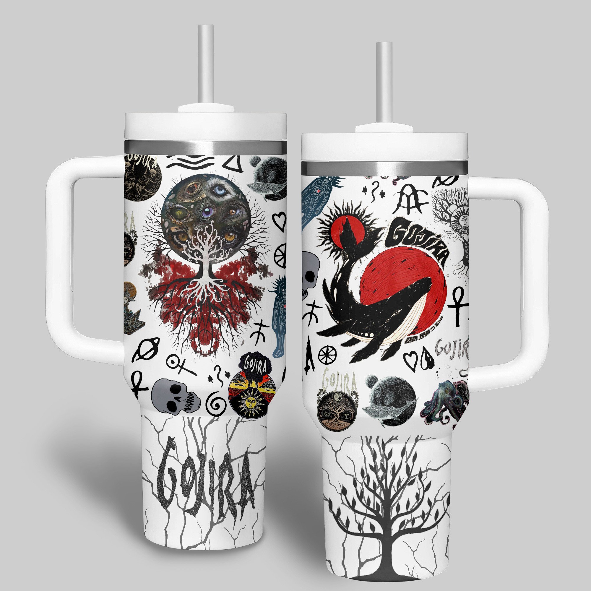 Gojira Music Custom Stanley Cup 40 oz 30 oz Tumbler With HandleTVC2301315