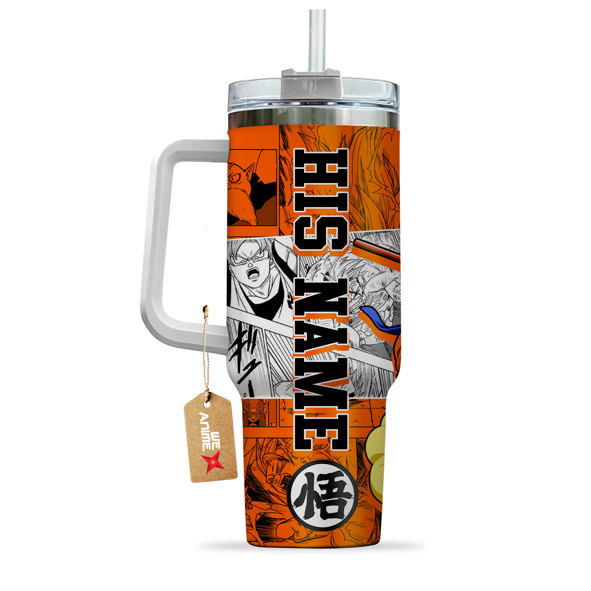 Goku Dragon Ball Anime Custom Stanley Cup 40 oz 30 oz Tumbler With HandleTVC2301134 - Image 3