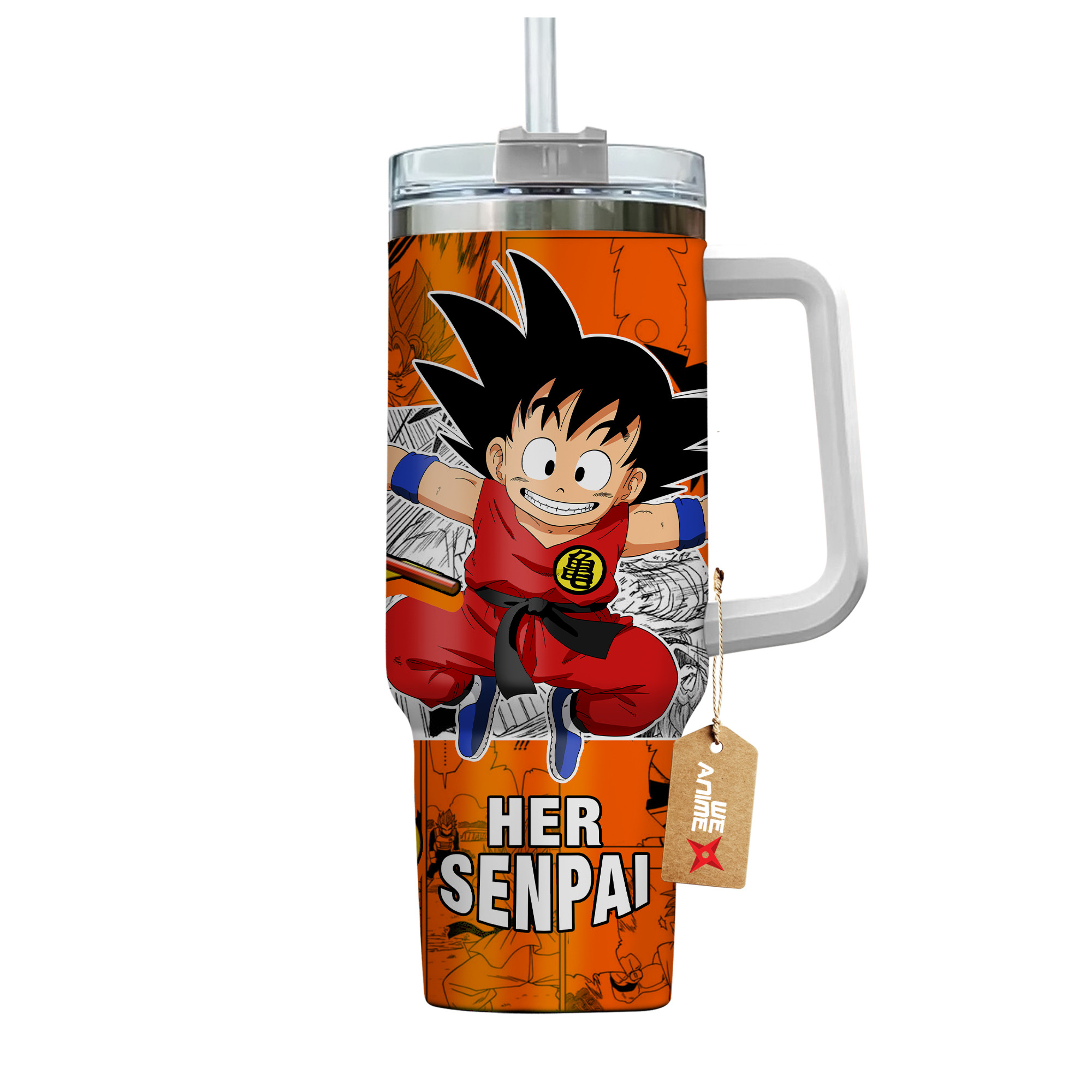 Goku Dragon Ball Anime Custom Stanley Cup 40 oz 30 oz Tumbler With HandleTVC2301134 - Image 4