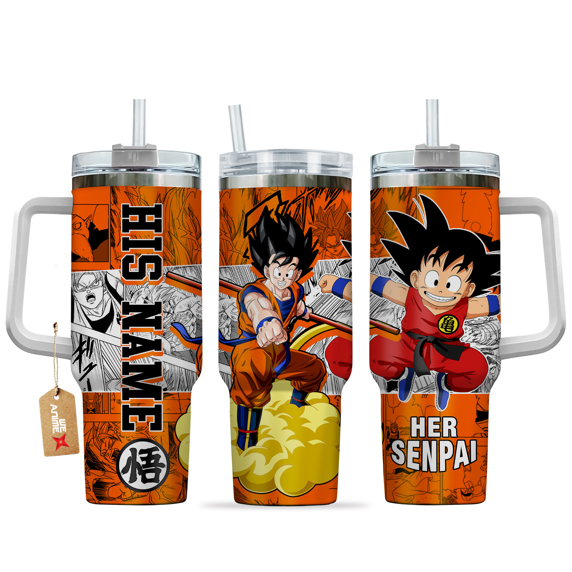 Goku Dragon Ball Anime Custom Stanley Cup 40 oz 30 oz Tumbler With HandleTVC2301134