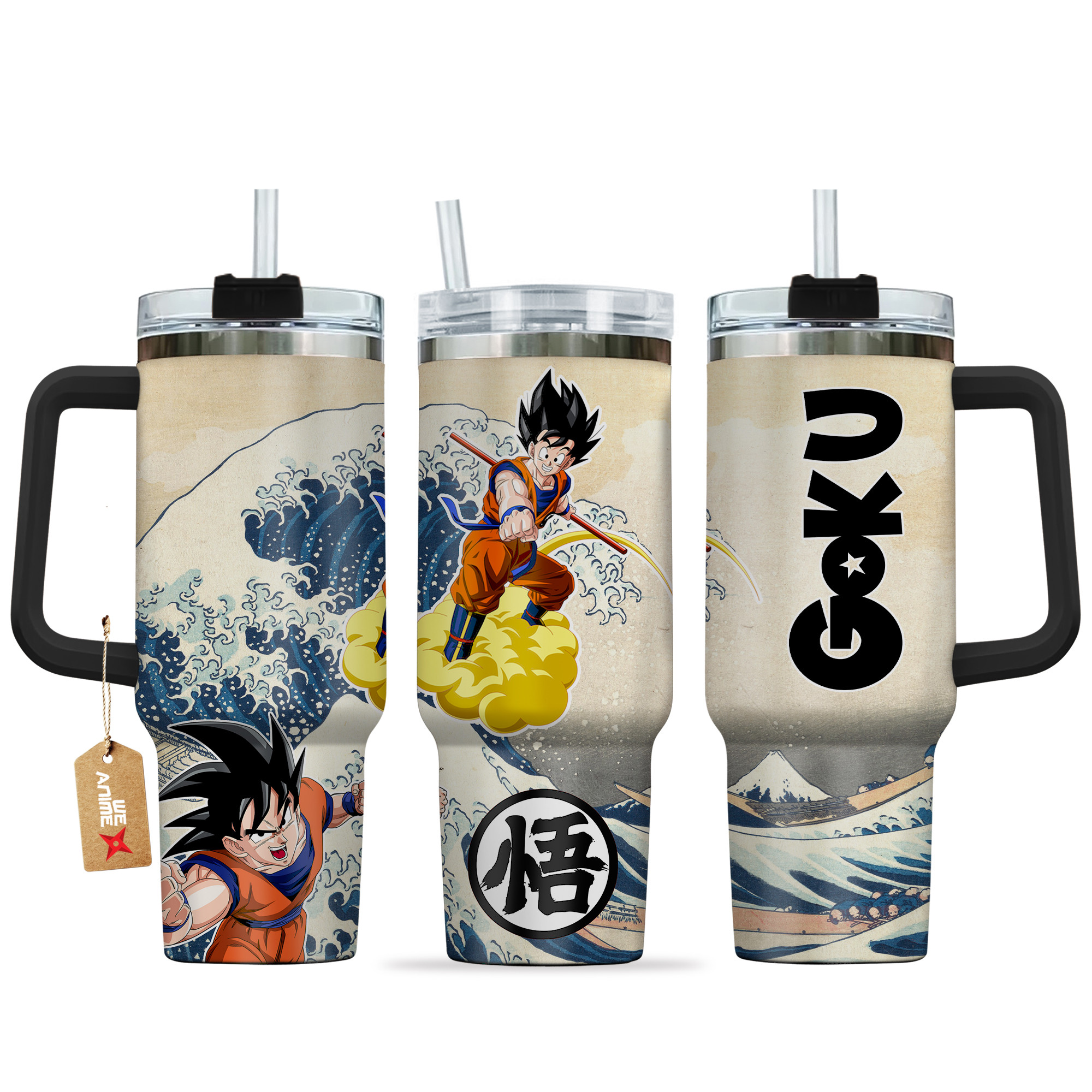 Goku Dragon Ball Anime Custom Stanley Cup 40 oz 30 oz Tumbler With HandleTVC2301139