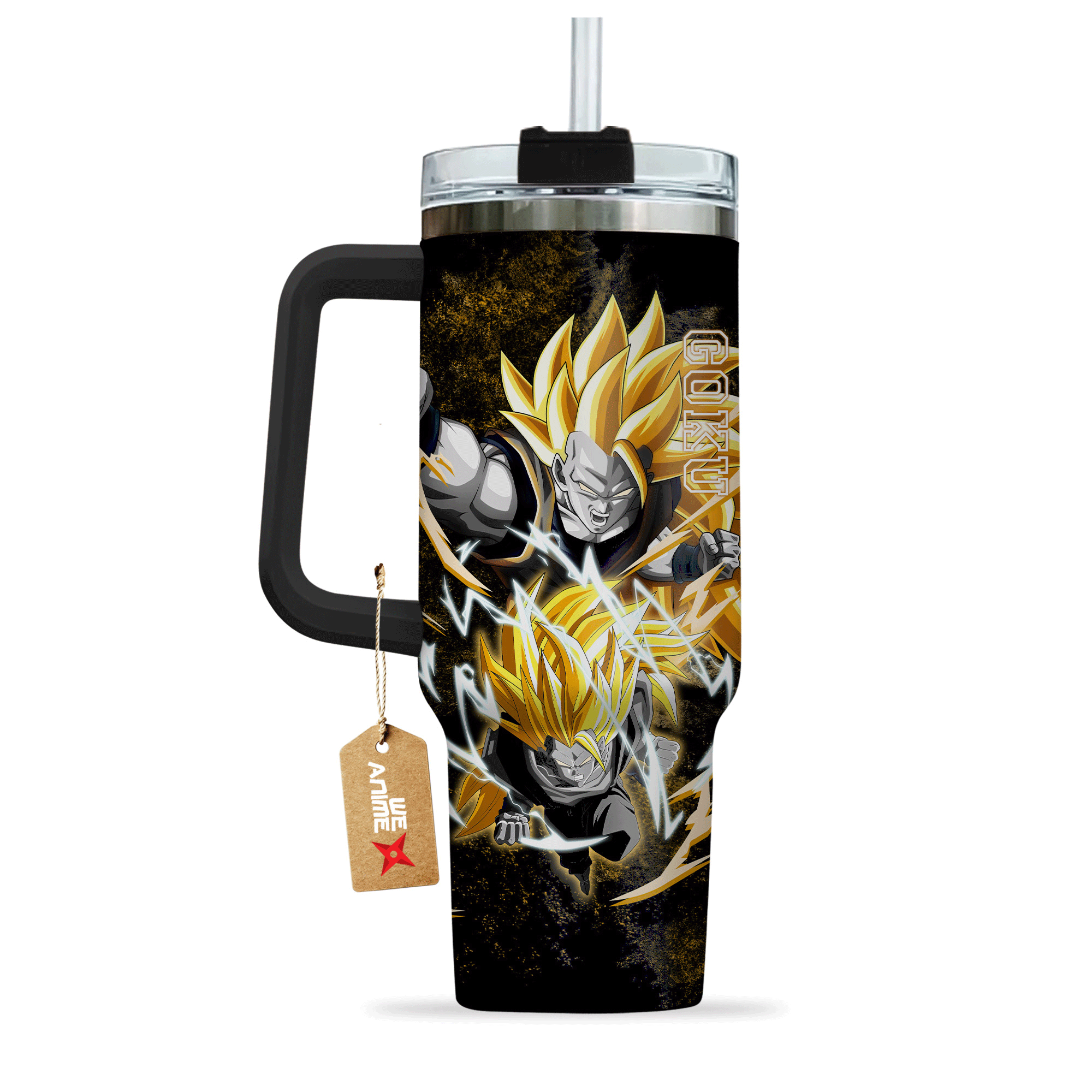 Goku Super Saiyan 3 Dragon Ball Anime Custom Stanley Cup 40 oz 30 oz Tumbler With HandleTVC2301203